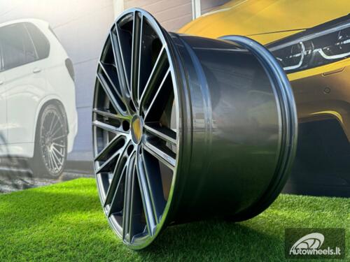 Ratlankis R20x9.5  5X130  ET  55  71.6  B1274  Grey Polished (MG)  For PORCH  (K3+P+Z2)  (Rear+Front)
