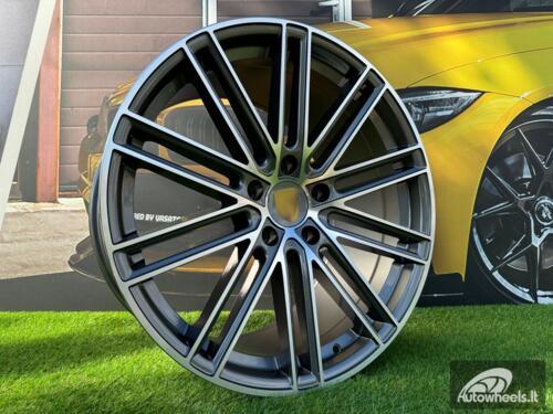 Ratlankis R20x9.5  5X130  ET  55  71.6  B1274  Grey Polished (MG)  For PORCH  (K3+P+Z2)  (Rear+Front)