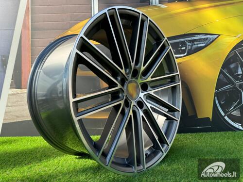 Ratlankis R20x9.5  5X130  ET  55  71.6  B1274  Grey Polished (MG)  For PORCH  (K3+P+Z2)  (Rear+Front)