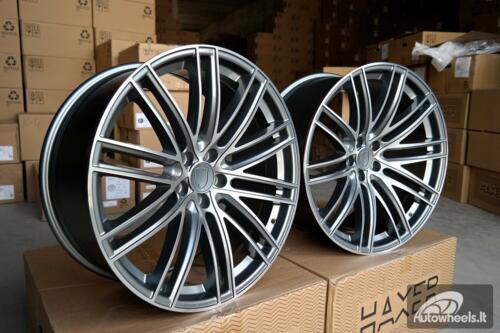 Ratlankis R20x9.5  5X130  ET  55  71.6  B1274  Grey Polished (MG)  For PORCH  (K3+P+Z2)  (Rear+Front)