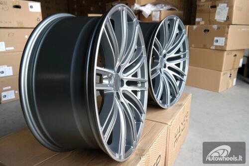 Ratlankis R20x9.5  5X130  ET  55  71.6  B1274  Grey Polished (MG)  For PORCH  (K3+P+Z2)  (Rear+Front)