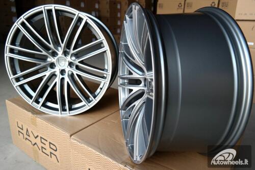 Ratlankis R20x9.5  5X130  ET  55  71.6  B1274  Grey Polished (MG)  For PORCH  (K3+P+Z2)  (Rear+Front)