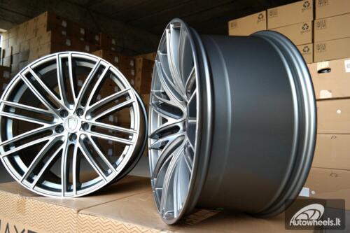 Ratlankis R20x9.5  5X130  ET  55  71.6  B1274  Grey Polished (MG)  For PORCH  (K3+P+Z2)  (Rear+Front)
