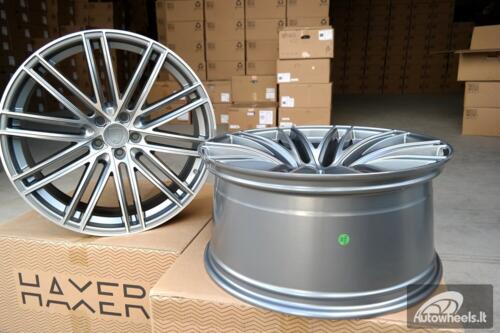 Ratlankis R20x9.5  5X130  ET  55  71.6  B1274  Grey Polished (MG)  For PORCH  (K3+P+Z2)  (Rear+Front)