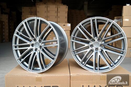 Ratlankis R20x9.5  5X130  ET  55  71.6  B1274  Grey Polished (MG)  For PORCH  (K3+P+Z2)  (Rear+Front)