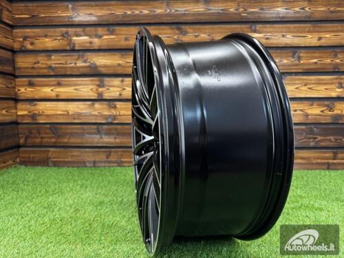 Ratlankis R21x10  5X112  ET  19  66.5  B1274  (BK5494)  Black Polished (MB)  For PORCH  (K4)  (Rear+Front)