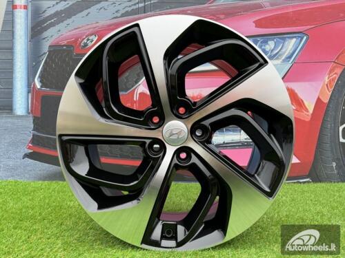 Ratlankis R19x7.5  5X114.3  ET  53  67.1  B1278  Black Polished (MB)  For HYUND  (Z1)