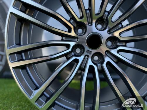 Ratlankis R19x8.5  5X120  ET  33  72.6  B1318  Grey Polished (MG)  For BMW  (Z3)  (Front+Rear)