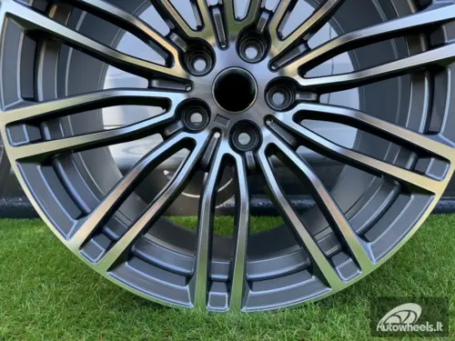 Ratlankis R19x9.5  5X120  ET  38  72.6  B1318  Grey Polished (MG)  For BMW  (P+P2)  (Front+Rear)