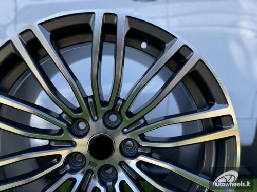 Ratlankis R19x9.5  5X120  ET  38  72.6  B1318  Grey Polished (MG)  For BMW  (P+P2)  (Front+Rear)