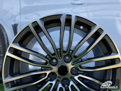 Ratlankis R19x9.5  5X120  ET  38  72.6  B1318  Grey Polished (MG)  For BMW  (P+P2)  (Front+Rear)
