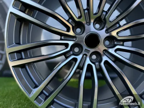Ratlankis R19x9.5  5X120  ET  38  72.6  B1318  Grey Polished (MG)  For BMW  (P+P2)  (Front+Rear)