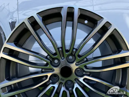 Ratlankis R19x9.5  5X120  ET  38  72.6  B1318  Grey Polished (MG)  For BMW  (P+P2)  (Front+Rear)