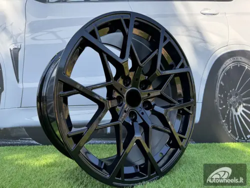 Ratlankis R19x9.5  5X120  ET  40  72.6  B1383  Black (BL)  For BMW  (P+Z2+Z3)  (Rear+Front)