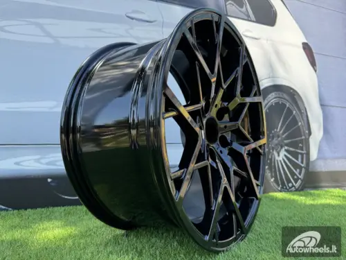 Ratlankis R19x9.5  5X120  ET  40  72.6  B1383  Black (BL)  For BMW  (P+Z2+Z3)  (Rear+Front)