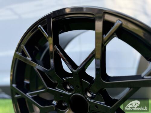 Ratlankis R20x8.5  5X112  ET  26  66.6  B1383  Black (BL)  For BMW  (Z2)  (Rear+Front)