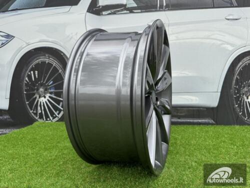 Ratlankis R21x9  5X120  ET  40  64.1  B1385  Gun Metal (GM)  For RACIN  (Z1+P)  (TESLA Front+Rear)