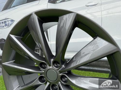 Ratlankis R21x9  5X120  ET  40  64.1  B1385  Gun Metal (GM)  For RACIN  (Z1+P)  (TESLA Front+Rear)