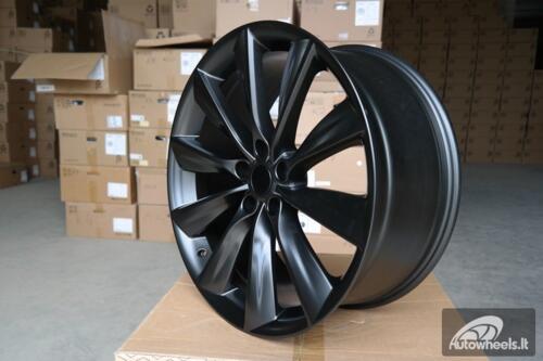 Ratlankis R21x9  5X120  ET  40  64.1  B1385  Black Half Matt (BLHM)  For RACIN  (P)  (TESLA Front+Rear)