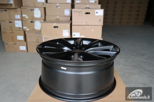 Ratlankis R21x9  5X120  ET  40  64.1  B1385  Black Half Matt (BLHM)  For RACIN  (P)  (TESLA Front+Rear)