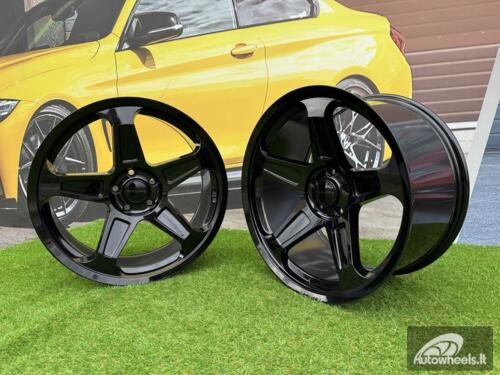 Ratlankis R20x9  5X115  ET  20  71.5  B1393  Black (BL)  For RACIN  (Z3)  (REAR+FRONT DODGE)