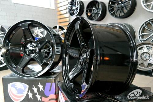 Ratlankis R20x10.5  5X115  ET  25  71.5  B1393  Black (BL)  For RACIN  (P)  (REAR+FRONT DODGE)