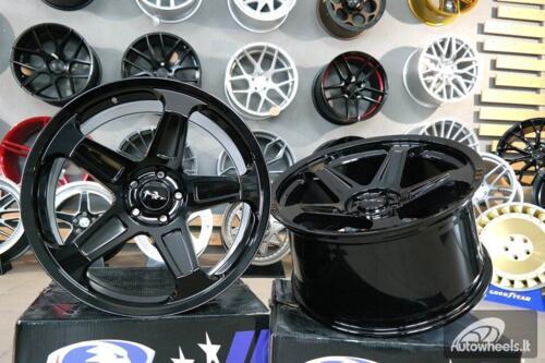 Ratlankis R20x10.5  5X115  ET  25  71.5  B1393  Black (BL)  For RACIN  (P)  (REAR+FRONT DODGE)