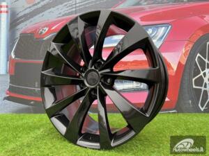 Ratlankis R18x8  5X114.3  ET  40  64.1  B1396  Black (BL)  For TESLA  (Z2)  (Model 3)