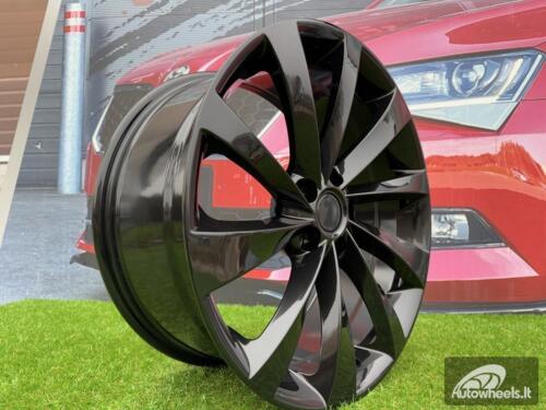 Ratlankis R18x8  5X114.3  ET  40  64.1  B1396  Black (BL)  For TESLA  (Z2)  (Model 3)