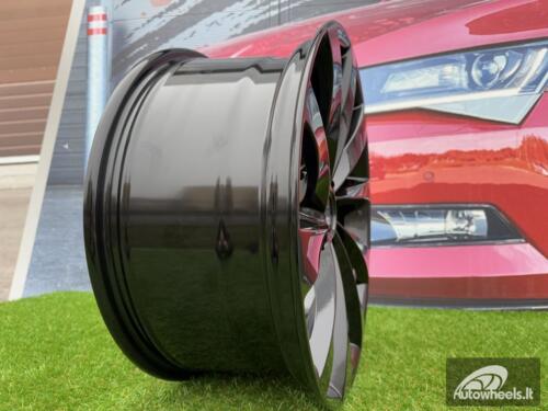 Ratlankis R18x8  5X114.3  ET  40  64.1  B1396  Black (BL)  For TESLA  (Z2)  (Model 3)