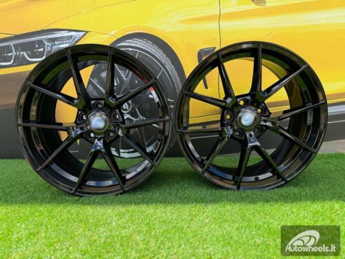 Ratlankis R18x8  5X120  ET  40  72.6  B1416  Black (BL)  For BMW  (Z2+Z4)  (Rear+Front)