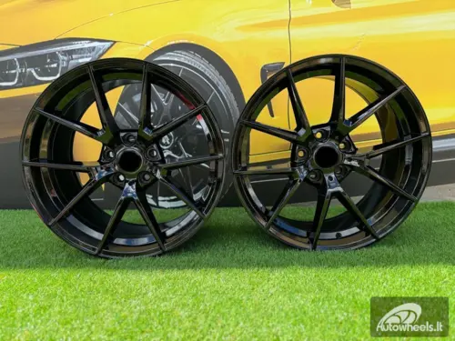 Ratlankis R18x8  5X120  ET  34  72.6  B1416  Black (BL)  For BMW  (Z1)