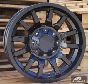 Ratlankis R18x9  10X114/127  ET  0  71.5  B1427  Black Half Matt (BLHM)  For RACIN  (P2+Z2)  ()