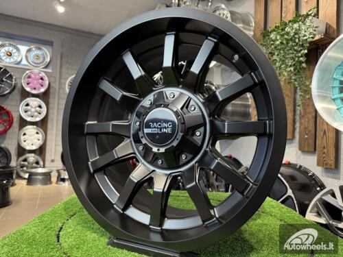 Ratlankis R18x9  10X114/127  ET  0  71.5  B1427  Black Half Matt (BLHM)  For RACIN  (Z2)  ()