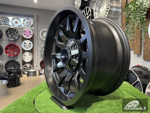 Ratlankis R18x9  10X114/127  ET  0  71.5  B1427  Black Half Matt (BLHM)  For RACIN  (Z2)  ()
