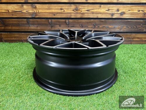 Ratlankis R16x5.5  3X112  ET  30  57.1  B1449  Black Polished Half Matt (MBHM)  For SMART  (P2+R+Z1)  (HAXER Front+Rear)