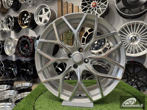 Ratlankis R16x5.5  4X100  ET  30  60.1  B1449  Machined Silver (MS)  For SMART  (Z2)  ( HAXER Front+Rear)