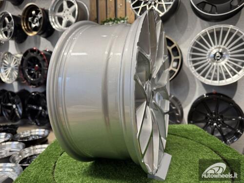 Ratlankis R16x5.5  4X100  ET  30  60.1  B1449  Polished Silver (MS)  For SMART  (Z2)  ( HAXER Front+Rear)