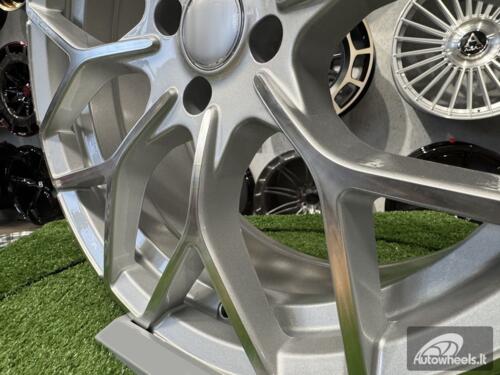 Ratlankis R18x7  4X100  ET  30  60.1  B1449  Machined Silver (MS)  For SMART  (K7+P2)  ( HAXER Front+Rear)