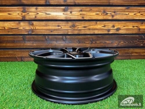 Ratlankis R16x5.5  4X100  ET  30  60.1  B1449  Black Polished Half Matt (MBHM)  For SMART  (P+Z2)  (HAXER Front+Rear)