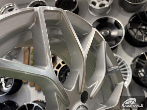 Ratlankis R18x8  4X100  ET  30  60.1  B1449  Polished Silver (MS)  For SMART  (K7)  ( HAXER Front+Rear)