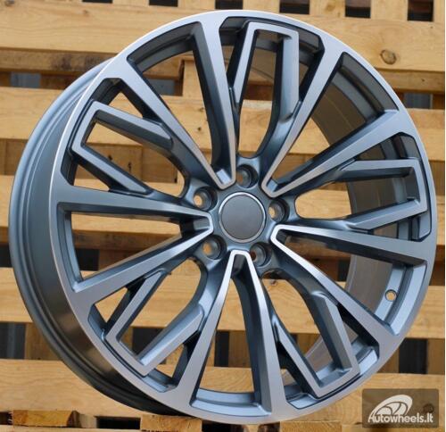 Ratlankis R19x8.5  5X112  ET  40  66.5  B1453  Grey Polished (MG)  For AUD  (P)