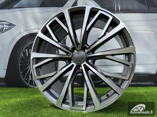 Ratlankis R18x8  5X112  ET  39  66.5  B1453  (FE186/BY1453)  Grey Polished (MG)  For AUD  (A)
