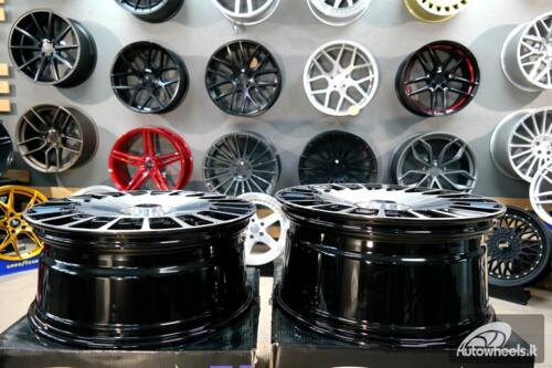 Ratlankis R19x8.5  5X112  ET  35  66.6  B1464  Black Polished (MB)  For MER  (Z4+Z1)  (MAYBACH (Front+Rear))