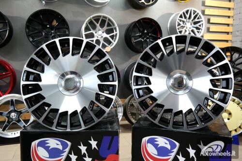 Ratlankis R19x8.5  5X112  ET  35  66.6  B1464  Black Polished (MB)  For MER  (Z4+Z1)  (MAYBACH (Front+Rear))