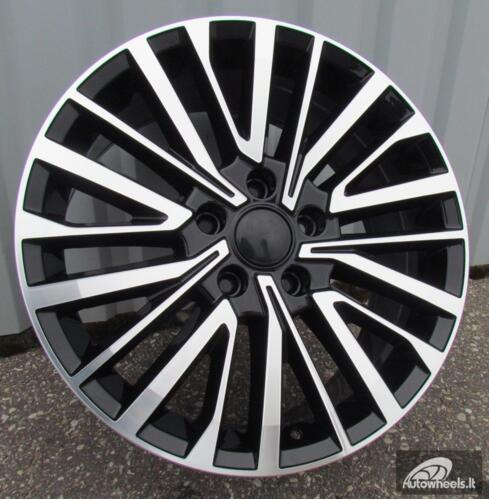 Ratlankis R18x8  5X120  ET  50  65.1  B1515  (B1515/VW411)  Black Polished (MB)  For VW  (Z1+Z2+Z3+Z4)  (4x4 (1000kg))