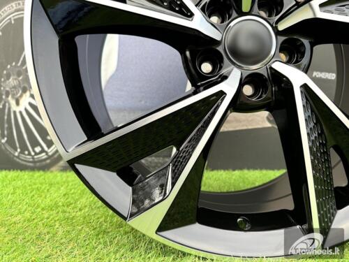 Ratlankis R21x9  5X112  ET  35  66.5  B1566  Black Polished (MB)  For AUD  (Z3+Z1)