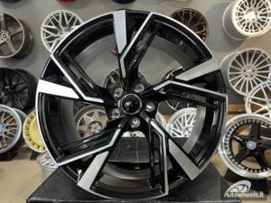 Ratlankis R20x9  5X112  ET  31  66.5  B1571  Black Polished (MB)  For AUD  (Z3)