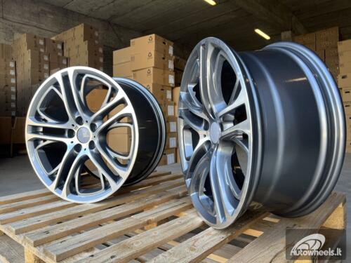 Ratlankis R20x8.5  5X120  ET  38  72.6  B1600  Grey Polished+Powder Coating (MGPC)  For BMW  (P)  (Rear+Front For BMW X3)
