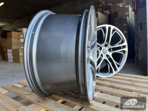 Ratlankis R20x10  5X120  ET  51  72.6  B1600  Grey Polished+Powder Coating (MGPC)  For BMW  (P)  (Rear+Front For BMW X3)